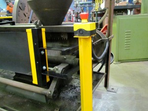 Lathe E-Stop Post