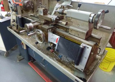 Tecno PAT lathe shaft guarding